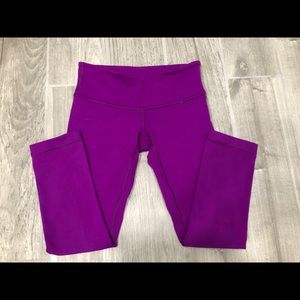 Lululemon Wunder Undrr Crop Leggings